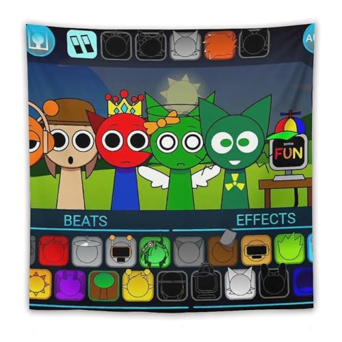 XvL[ ̃p^[ SprunkiQ[e[}ɂã^yXg[  ʐ^|X^[ ǂ̑ nbs[o[Xf[p[eB[̃^yXg[ 60"x60"