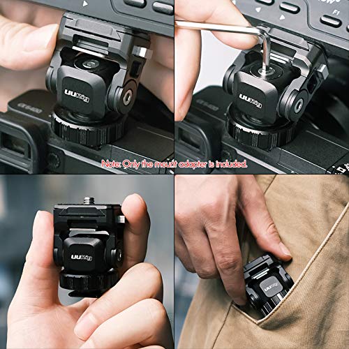 Zwbfu Suporte multifuncional para sapatos frios de 1,2 kg, carga útil de 360°, rotação de 180°, com