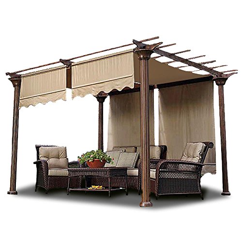 Canvas Pergola Cover (BEST Waterproof For Retractable)