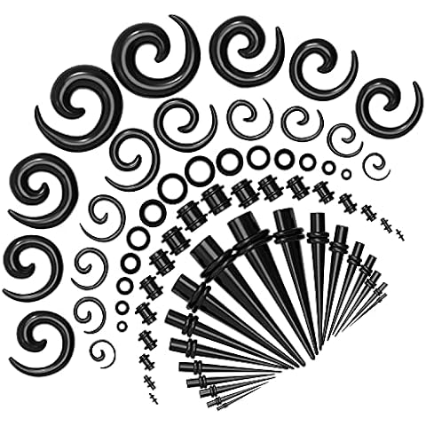 Reyshin Kit d'étirement d'oreille 68 pièces Cover