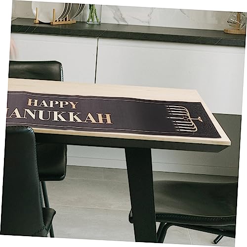 Chemin de table de salle à manger chic et nappe de Hanoukka haute qualité - 6