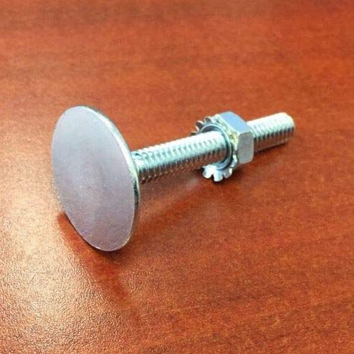 Gate Hinge Kit Kit Of 100 - 1 1/4" Carriage Bolts With Nuts For Truck Doors (Todco, Whiting, Morgan) 1 4 In Bolts - Foto 9