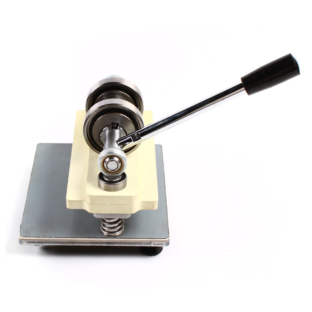 Presse à gaufrer manuelle - Machine à gaufrer pour cuir - Presse en PVC - Avec différentes plaques de perforation - Kit de démarrage flexible grâce à une ouverture pratique