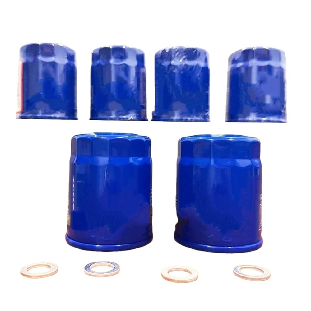 6 Pièces D'accessoires Automobiles Filtre À Huile Pour 15400-PLM-A02 Voitures Filtre À Huile