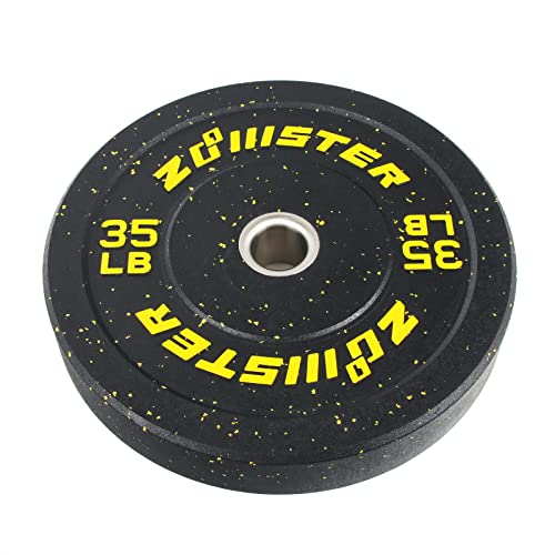 Bumper Plate Olympic Weight Plate High Bounce Bumper Weight Plate with Steel Insert Strength Training Weight Lifting Plate