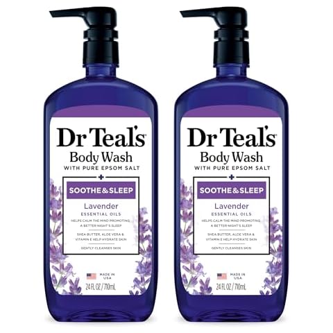 Dr Teal's Lavender Body Wash with Epsom Salt Cover