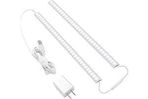 JUSJUBR 12 Inch Dimmable LED Cabinet Lights