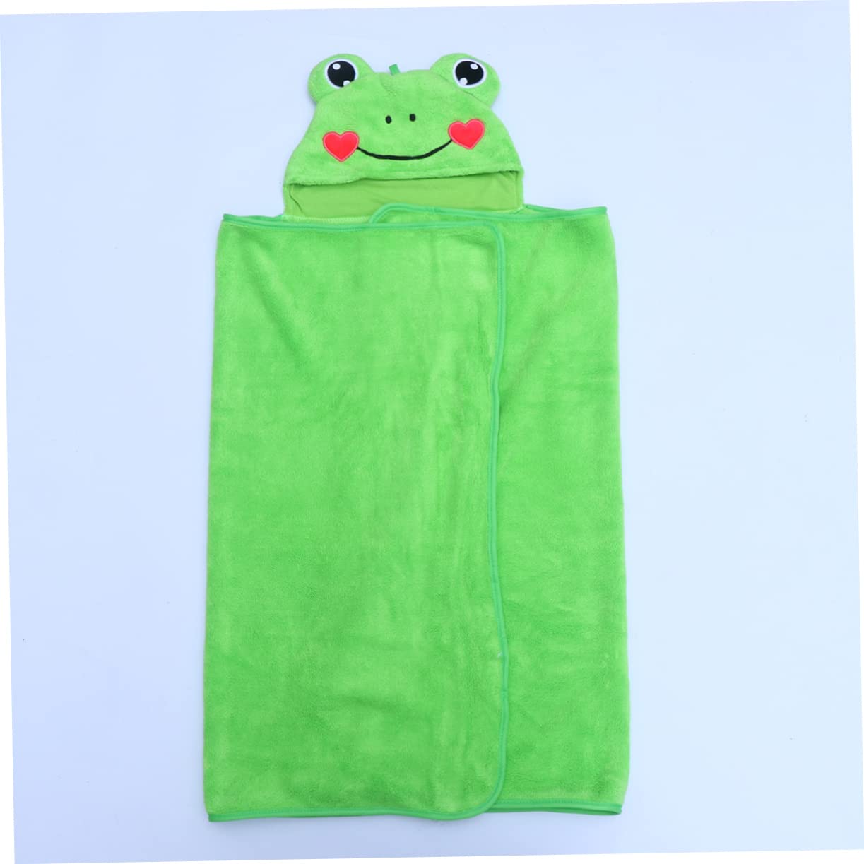 COLLBATH Poliestere Asciugamano Verde da Bagno per Bambini
