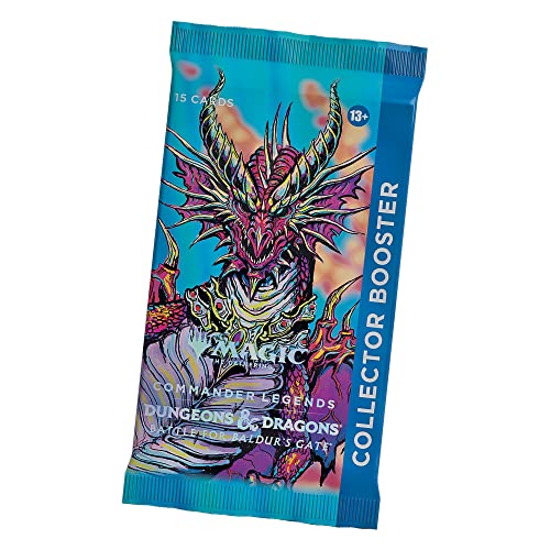 Magic: The Gathering Commander Legends: Battle for Baldur’s Gate Collector Booster | 15 Magic Cards