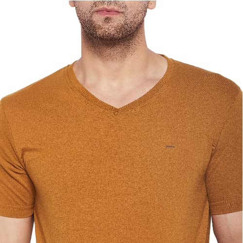 Image of Orewa Men Men's Solid Regular Fit T-Shirt