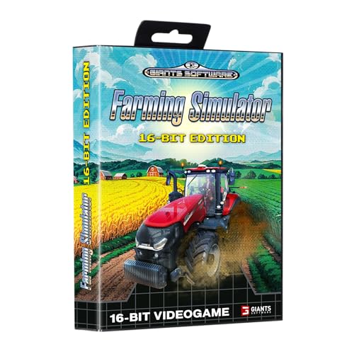 Strictly Limited Games - Farming Simulator 16-Bit - Limited Edition - Compatible con Sega Mega Drive/Genesis + Clave digital para PC