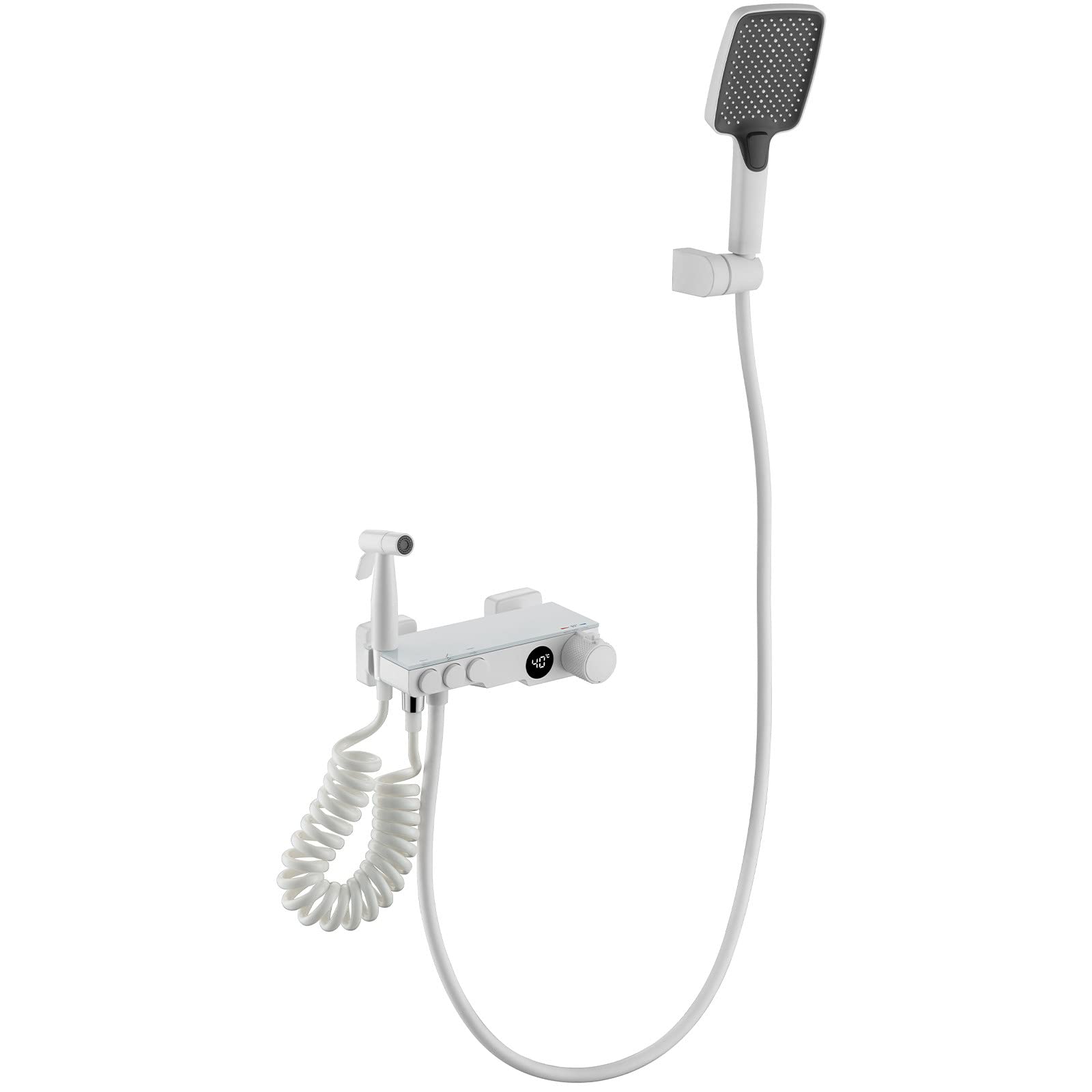 Finis les changements de température avec ce mitigeur de douche thermostatique complet
