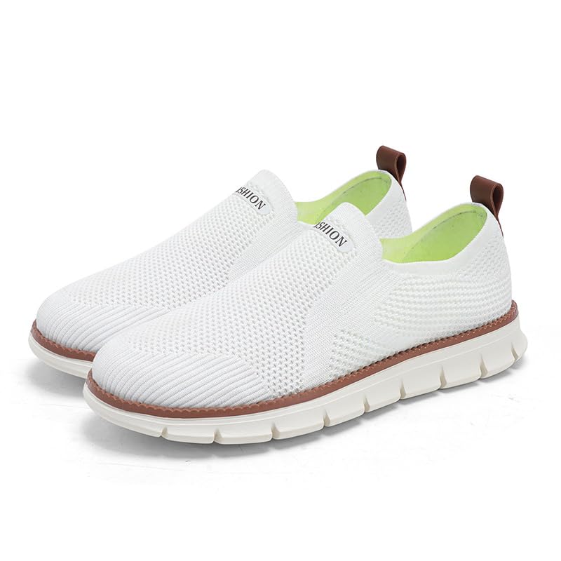 New Lightweight Men's Casual Sneakers Dress Shoes Formal Oxfords Business Casual Shoes Breathable Mesh Dress Shoes