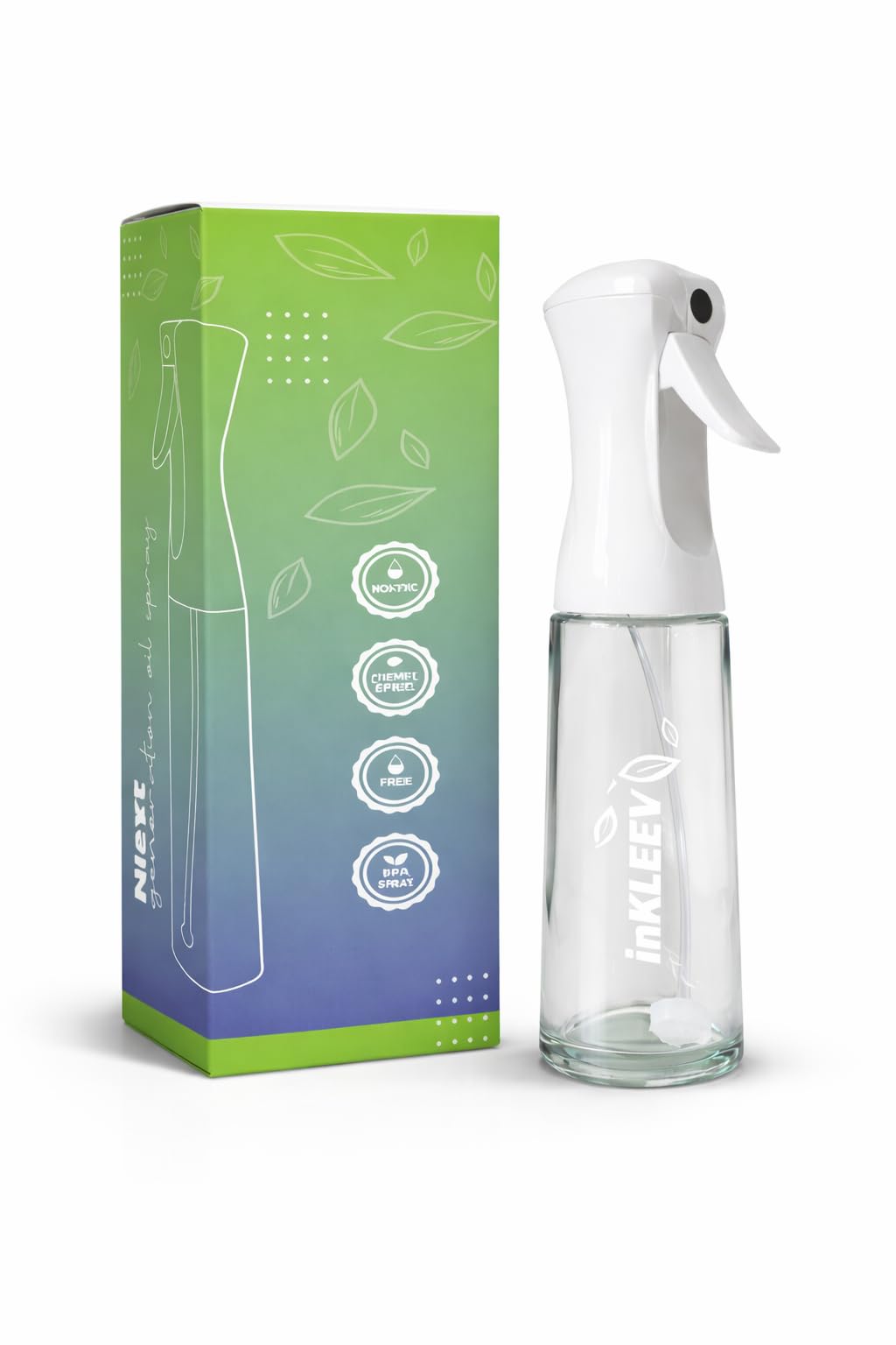 Flacon pulvérisateur pour plantes et soin cheveux rechargeable