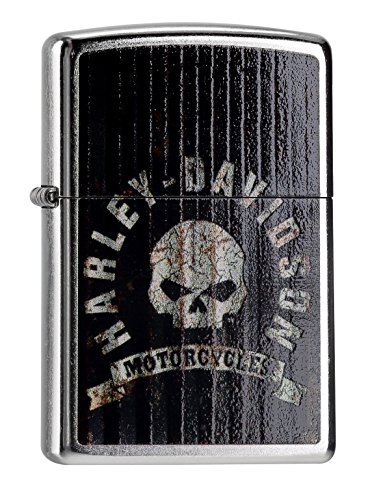 Zippo 60000088 Harley Davidson Metal Feuerzeug, Messing