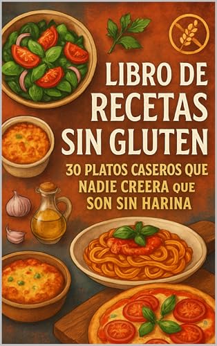 Libro de Recetas Sin Gluten: 30 Platos Caseros que Nadie Creerá que Son Sin Harina