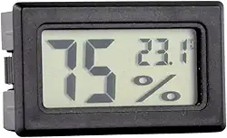 TERMO-HIGROMETRO E TERMOMETRO DIGITAL EMBUTIR