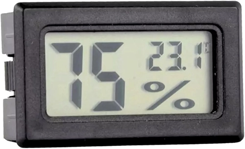 TERMO-HIGROMETRO E TERMOMETRO DIGITAL EMBUTIR