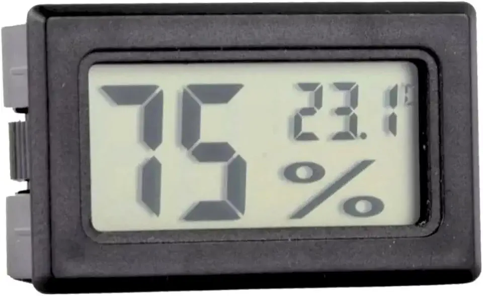 TERMO-HIGROMETRO E TERMOMETRO DIGITAL EMBUTIR