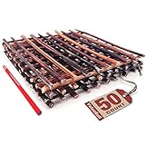 ValueBull Bully Sticks for Small Dogs, Extra Thin 12 Inch, 50 Count - All Natural Dog Treats, 100% Beef Pizzles, Single Ingredient -  ValuePetSupplies