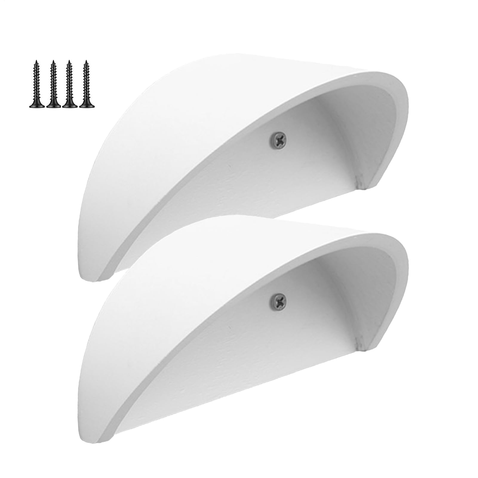 MRKU Coat Rack with Hooks Wall Mounted Cowboy Hat Holder - 2 Wall Organizer - Wooden Hanger