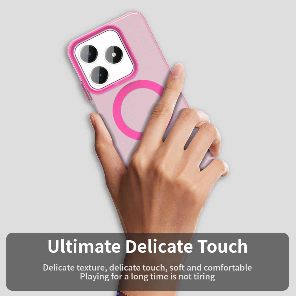 Custodia In Pelle TPU Per Realme Note 60, C61, C63 - Con Pellicola HD E Privacy - Colore Nero