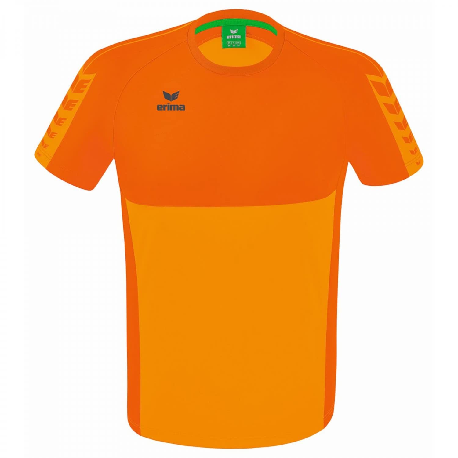 Erima Kids Six Wings Functional T-Shirt, New Orange, 128