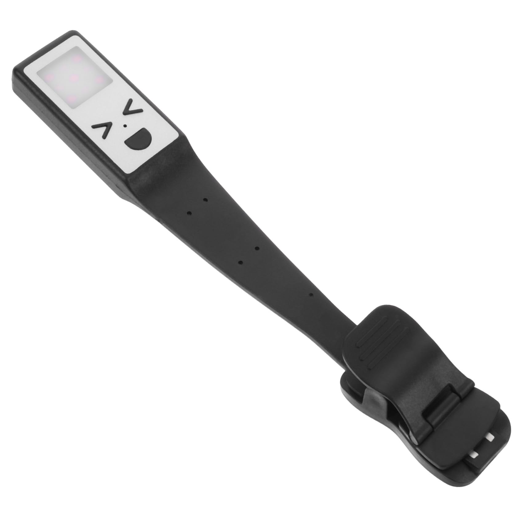 Mobestech LED Book Light Clip Rechargeable Dimmable Reading Light with Flexible Neck for Home Office and College Use Convenient Book Lamp with Clip Design