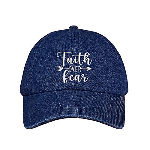 Gorra unisex bordada Faith Over Fear miniatura 3
