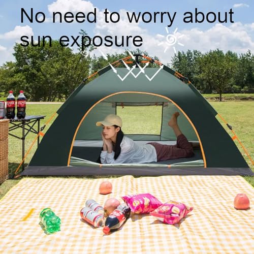 Carpa de camping automática portátil para 1-2 personas miniatura 5