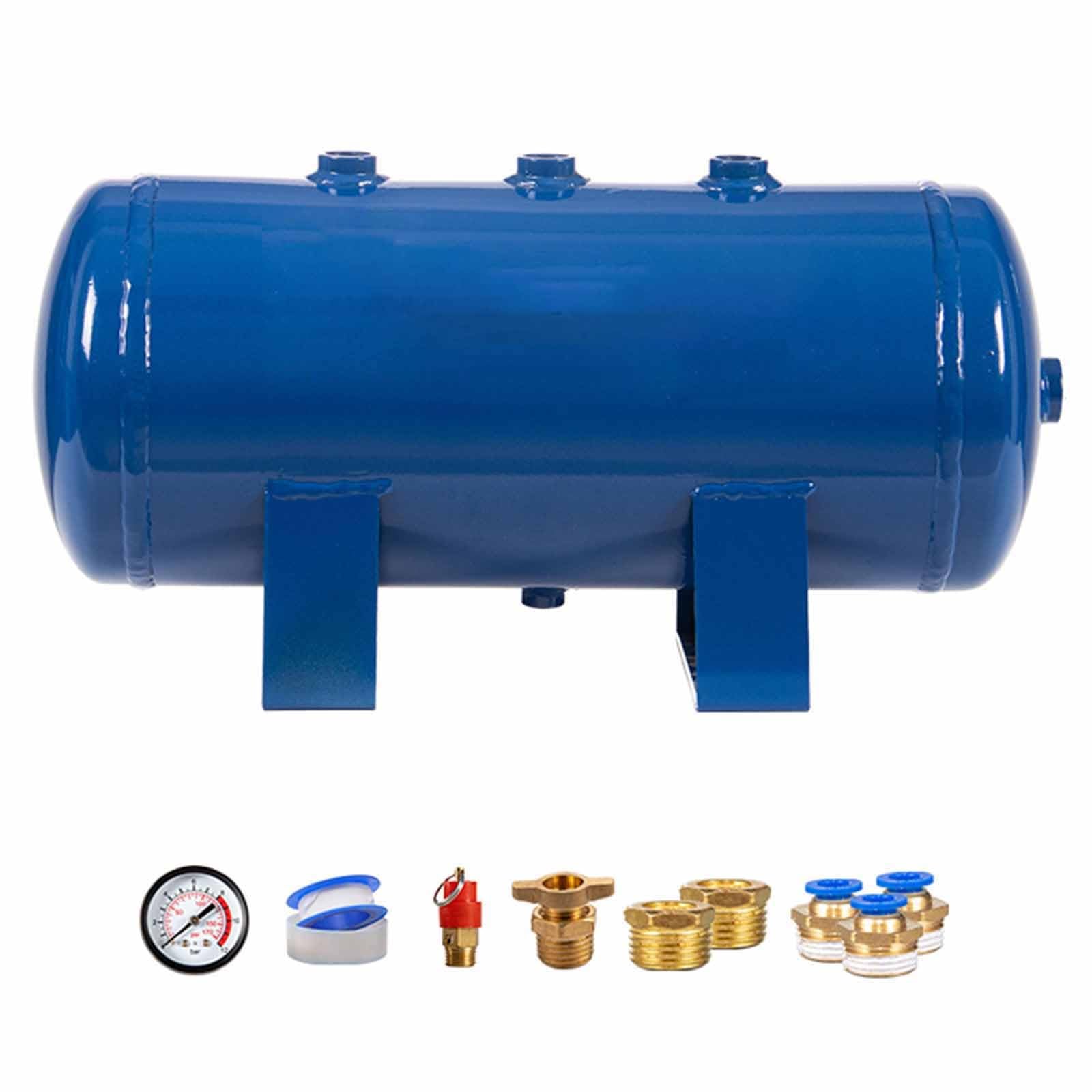 VUYOMUA 304 Stainless Steel High Pressure Mini Small Portable Air Tank Air Reservoir Water Storage Tank 0 8l Sg - View #10