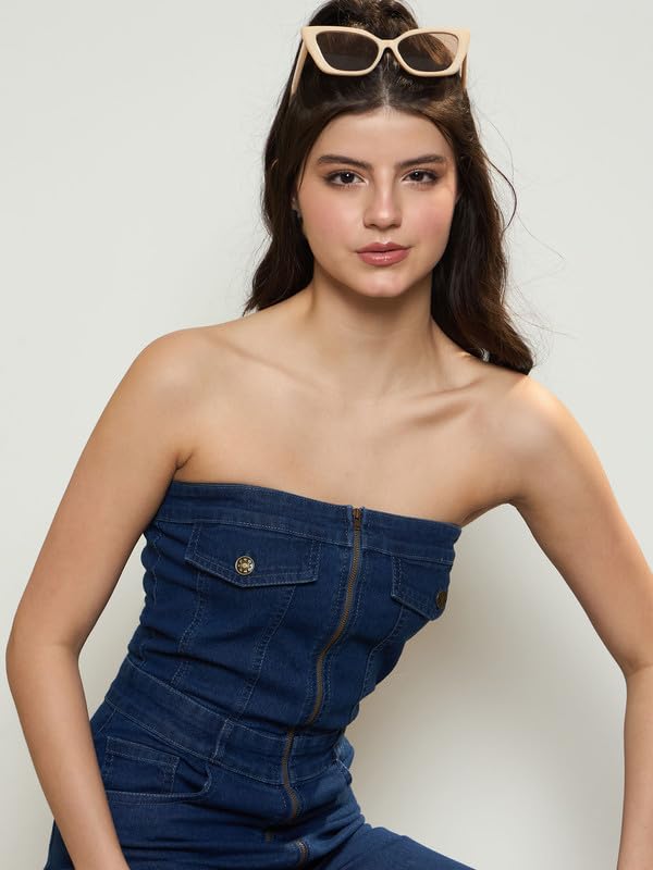 Image of barcino Black Knitted Halter Neck Cut-Out Jumpsuit