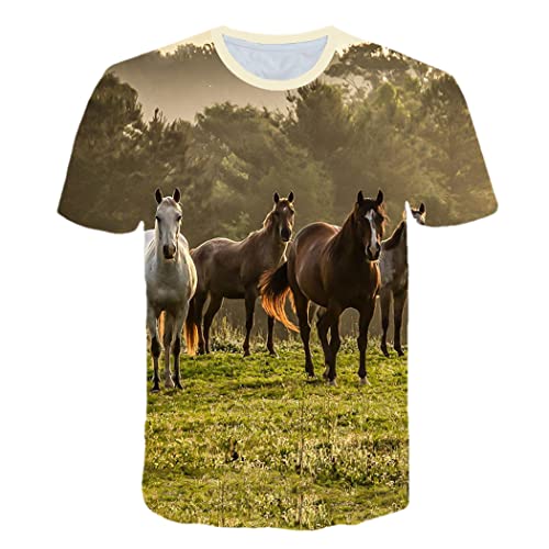 T-shirt imprimé 3D Cbt-1406 respirant et anti-déformation taille M