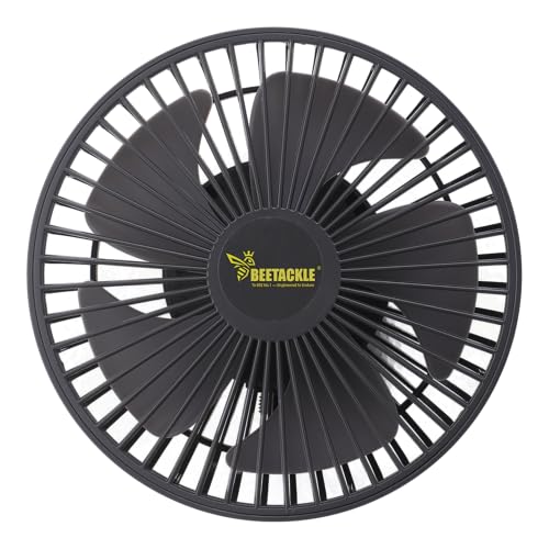 Ventilador bivvy para pesca de carpa con batería recargable y tres velocidades regulables