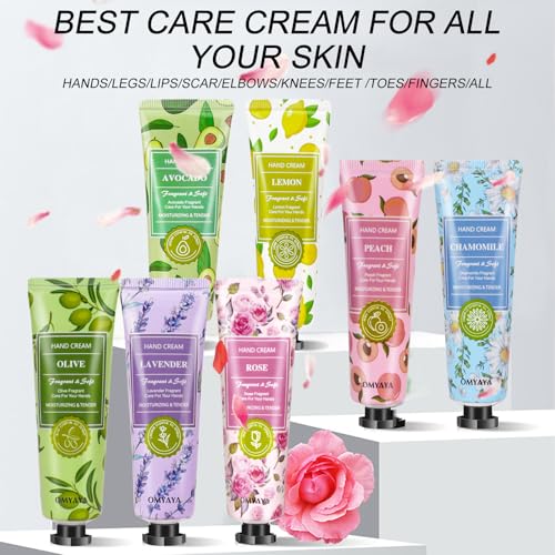 4. Bild von 14 Pack Handcreme Weihnachtsgeschenke Trockene Rissige Hände Fuß Feuchtigkeitscreme für den Winter, Duft Hand Tag Nachtcreme - Körpercreme zieht Schnell ein Geschenkset (420ml)