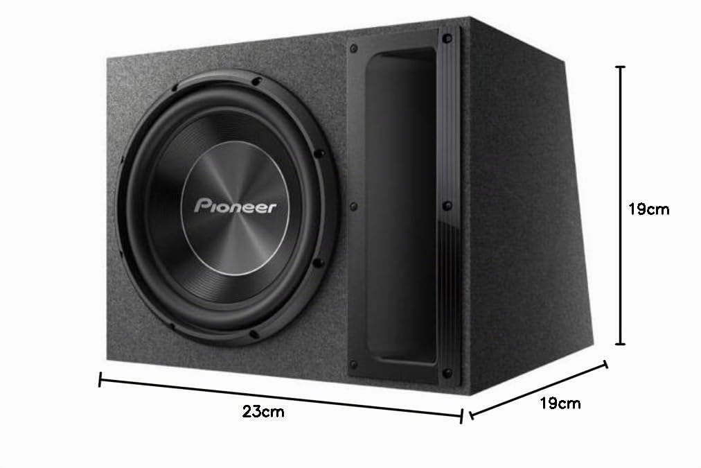 PIONEER Subwoofer custodia bass reflex TS-A300B (1500 W), membrana IMPP per una riproduzione dei bassi ottimizzata, potenza in uscita continua 500 W