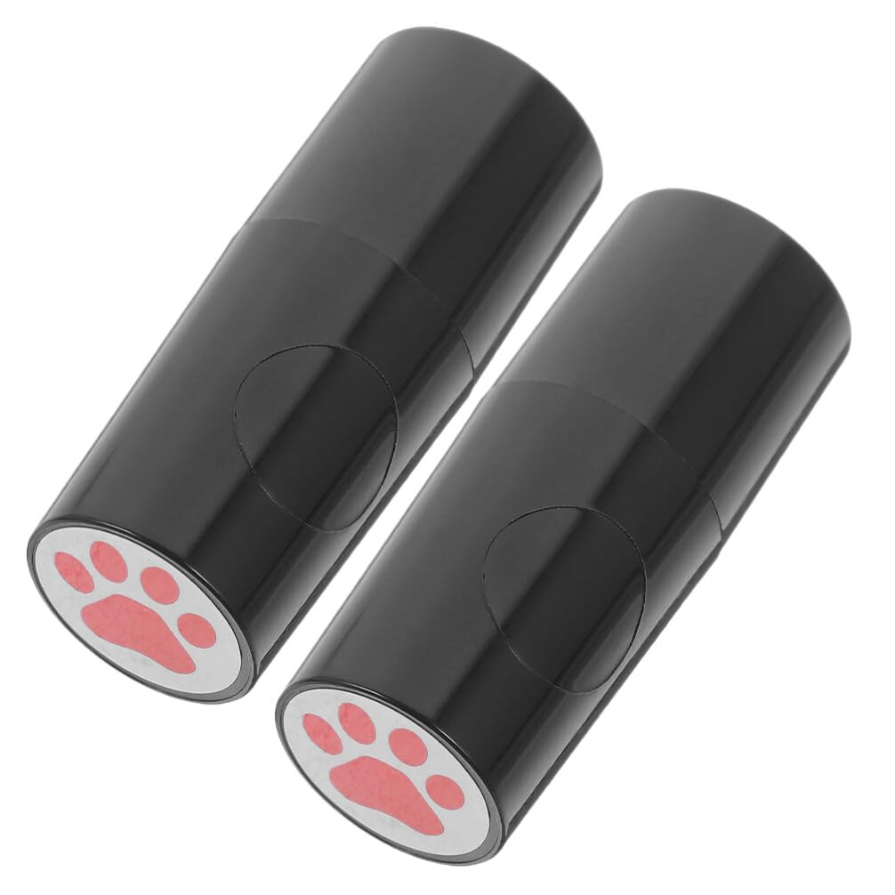 SUPVOX Portable Golf Ball Stamper Marker Tool 2 Pack Quick Dry Golf Stamp for Easy Ball Identification Accessories for Beginners and Players