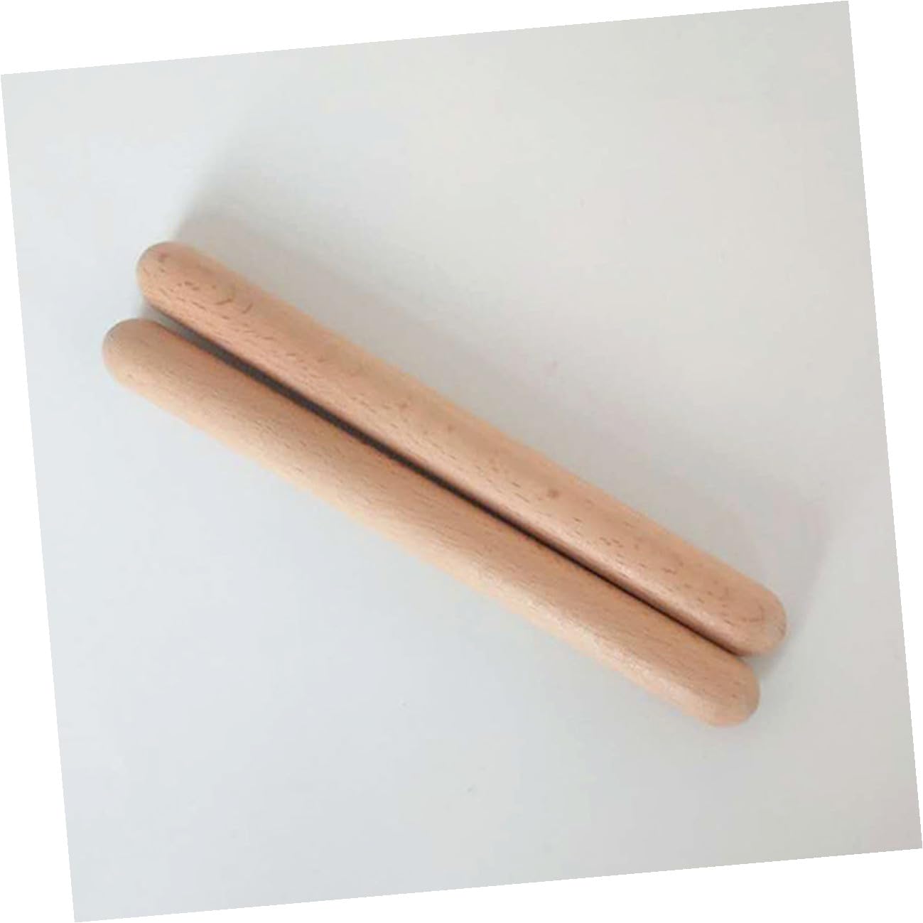 TOYANDONA Bacchette Ritmiche in Legno 32 Unitá, Strumenti a Percussione per Ragazzo Ragazza, Bordi Arrotondati, per Attività All’Aperto e Festa di Compleanno
