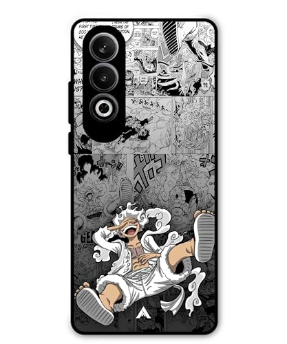 Image of Premium Anime 2 Case for Oppo K12 (Glossy Finish) Soft-Touch Metal TPU Back Cover, Shockproof, Designer, Aesthetic Mobile Phone Case