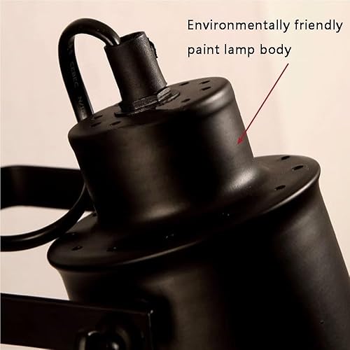 Miniatura 4 de Apliques de pared LED modernos vintage retro metal industrial giratorio lámparas de pared E26E27 base iluminación de pared para restaurante balcón