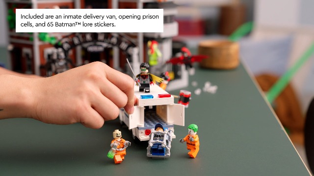 Amazon.com: LEGO DC Batman Arkham Asylum 76300 | Building Sets for