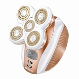 Meeteasy Electric Leg Shaver for Women - Rechargeable Painless Lady Razor for Leg Face Lips Body Underarms Armpit - Female Cordless Bikini Trimmer