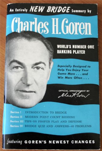 An Entirely New Bridge Summary by Charles H. Goren B004B9XMBU Book Cover