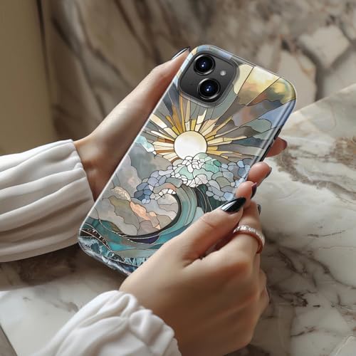 Goodon for iPhone 14 Plus Case, Cute Wildflower, MagSafe Compatible - image 2