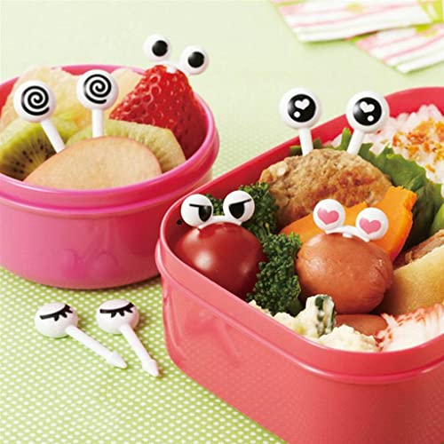 Image of HASTHIP 50 Pcs Cute Animal Fruit Forks for Kids Tiffin, Reusable Plastic | Easy Fruit Serving, Neat Lunch Packing, Food Grade Plastic, Compact Shape, Reusable Design, Random Colours