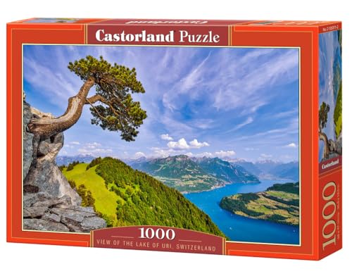 CASTORLAND Castorland C-105311-2 Puzzle de 1000 pièces, vue sur le lac Uri, Suisse, paysage vue sur la montagne, puzzle pour adultes