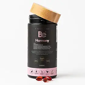 Equilíbrio Feminino | Óleo de Linhaça + Óleo de Prímula + Óleo de Borragem | Be Harmony – 60 caps