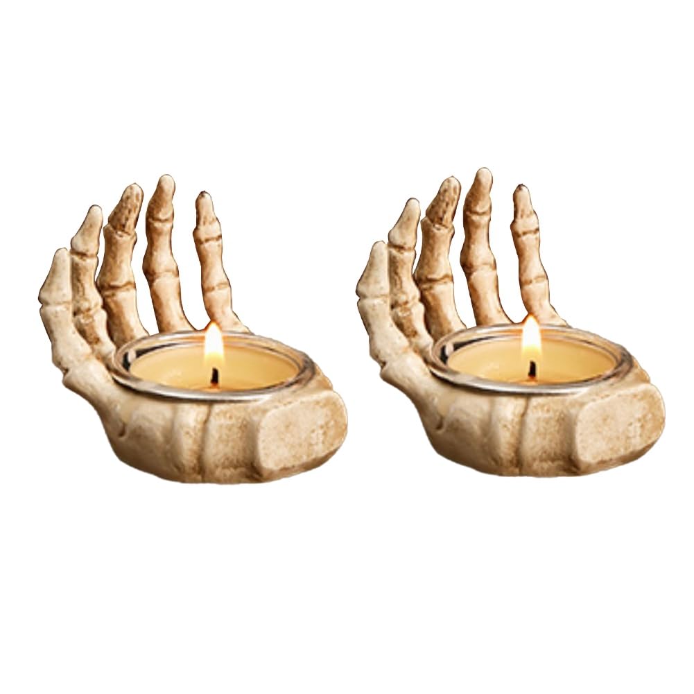Osmond Halloween, Skull Resin Ornaments, Skull Fingers, Desktop Entrance Decorations, Decorative Gift Ornaments