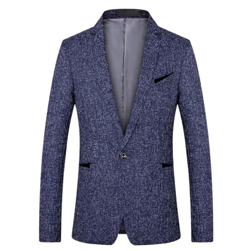 Autumn Winter Suits Blazer Mens Korean Slim Solid Color Smart Casual Coat Business Mens Suits Jacket Suit Blazer