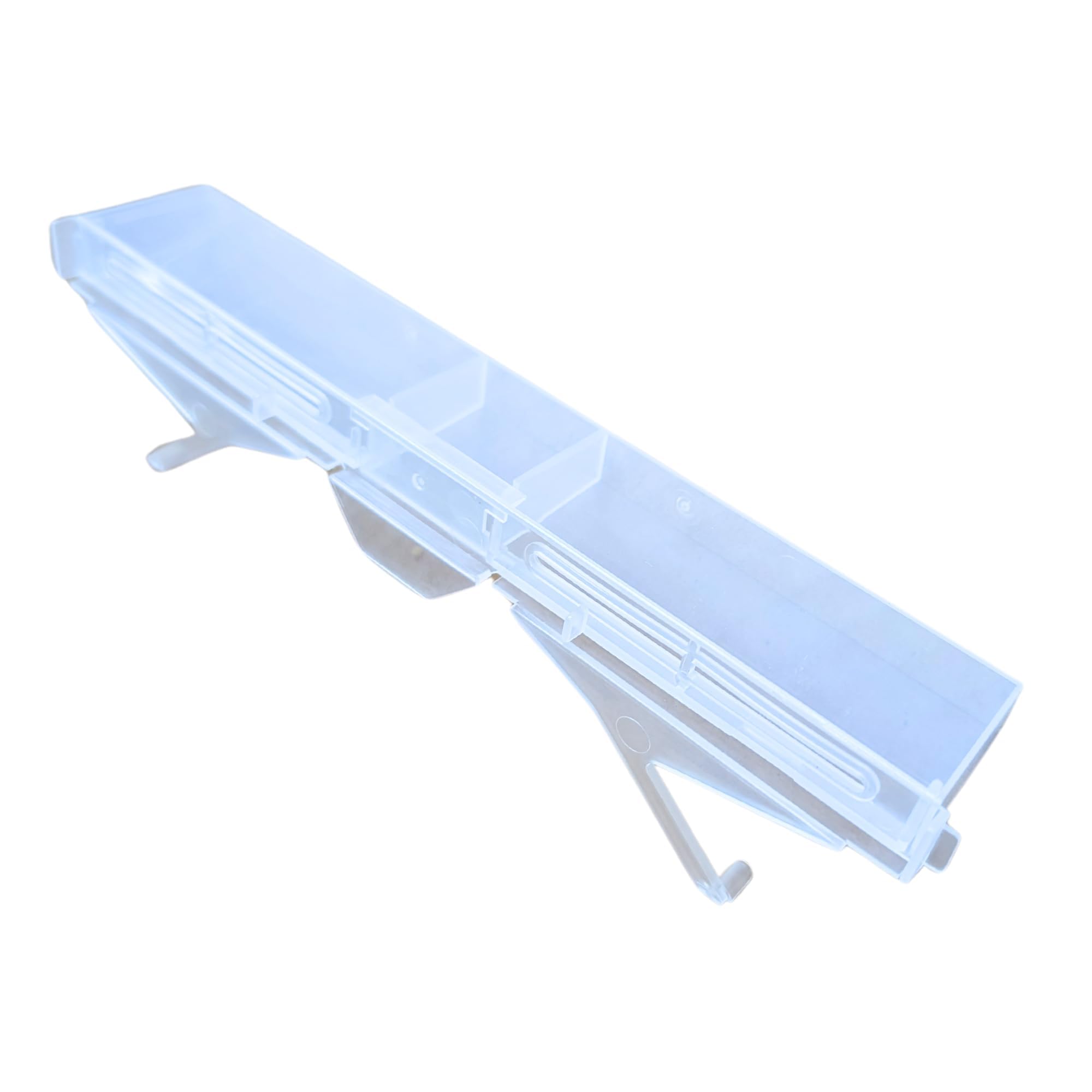 Clear Small Hive Beetle Trap with Baitable and Reusable Oil Trap Designed for Trapping Beetles in Bee Hives Without Chemicals for Beekeeping - 12 Pack